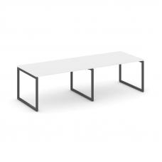 Style Project Стол переговорный SN-4O.SPRG-013.3 Белый/Металл Антрацит 2760*980*750