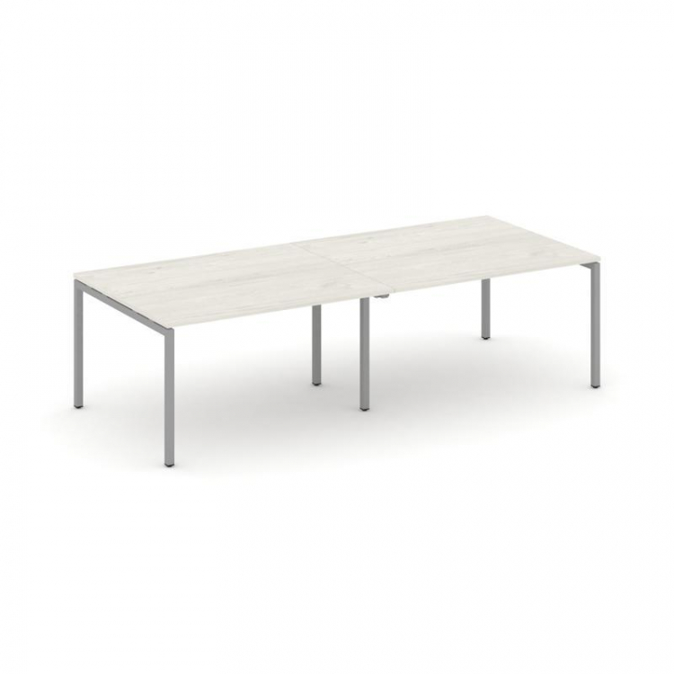 Style Project Стол переговорный SN-4P.SPRG-044.3 Дуб Наварра/Металл Серый 3160*1180*750