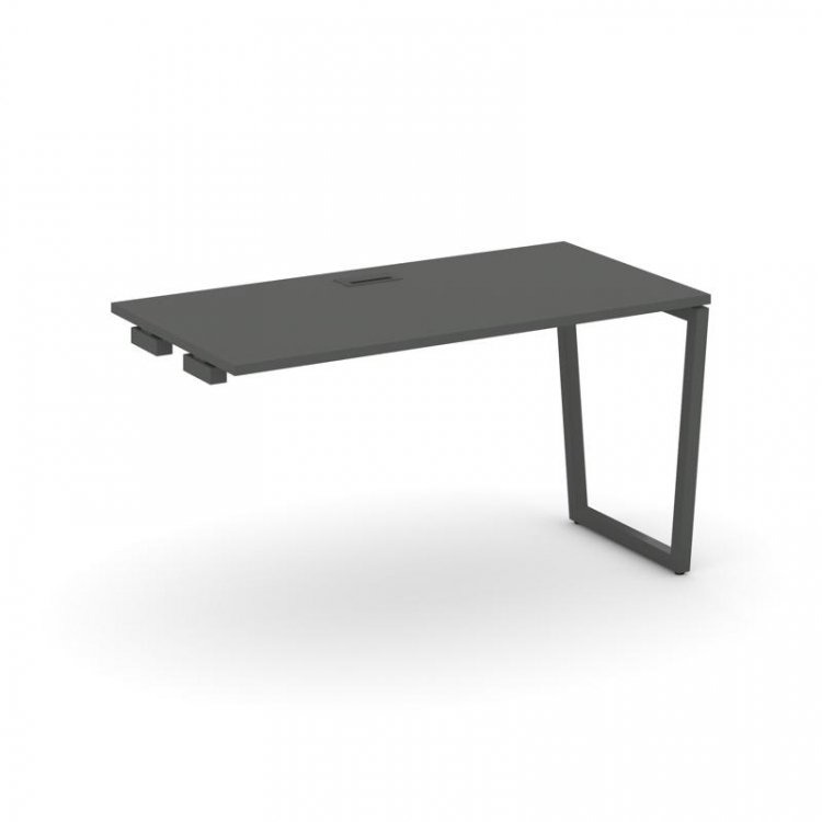 Style Project Стол-приставка к опор. элем. SN-4T2.OPRS-004 Антрацит/Металл Антрацит/Черный Пластик 1