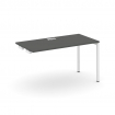Style Project Стол-приставка к опор. элем. SN-4P.OPRS-012 Антрацит/Металл Белый 1180*700*750