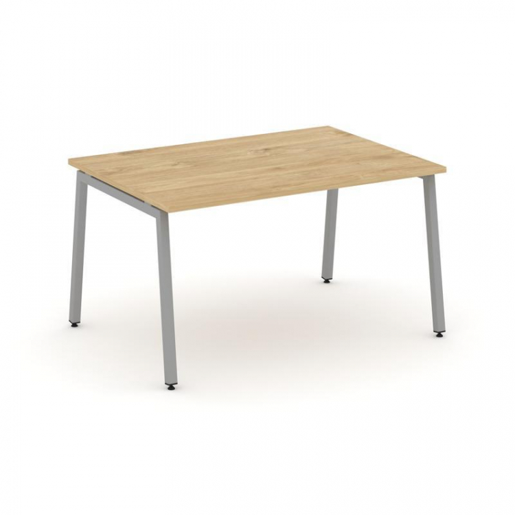 Style Project Стол переговорный SN-4A.SPRG-001.3 Тиквуд Светлый/Металл Серый 980*980*750