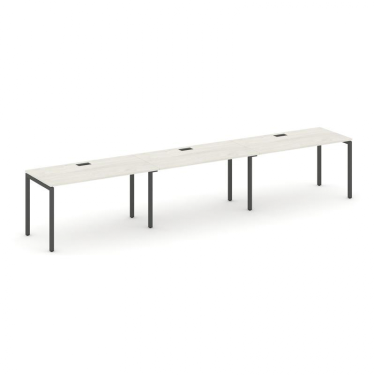 Style Project Рабочая станция 1 сторон. SN-4P.ORS-042 Дуб Наварра/Металл Антрацит 3540*700*750