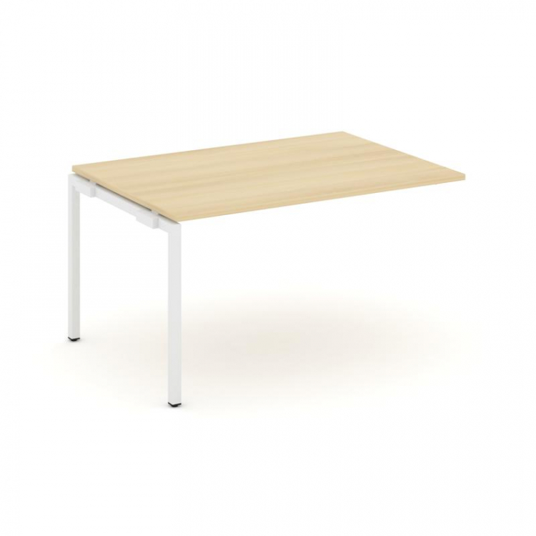 Style Project Проходной наб. элем. перег. стола SN-4P.NSPRG-003 Акация Лорка/Металл Белый 1380*980*7