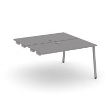 Стайл Проджект Стол приставка к опорным элементам SN-4A.DPRS-014 Серый Пепел/Металл Серый 1580*1432*