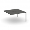 Style Project Стол-приставка к опор. элем. SN-4P.DPRS-002 Антрацит/Металл Антрацит 1180*1232*750