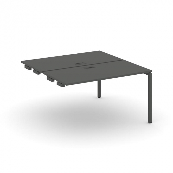 Стайл Проджект Стол-приставка к опор. элем. SN-4P.DPRS-012 Антрацит NEW/Металл Антрацит 1180*1432*75