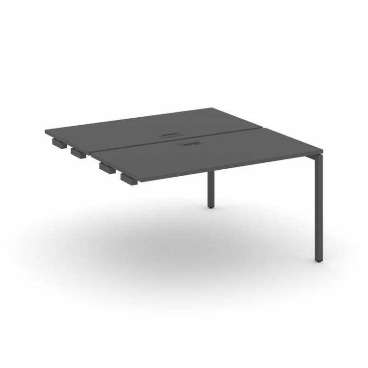 Style Project Стол-приставка к опор. элем. SN-4P.DPRS-002 Антрацит/Металл Антрацит 1180*1232*750