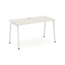 Style Project Стол письменный SN-4A.SP-022 Дуб Наварра/Металл Белый 1180*800*750
