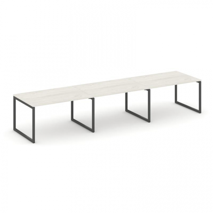 Style Project Стол переговорный SN-4O.SPRG-023.3 Дуб Наварра/Металл Антрацит 4410*980*750