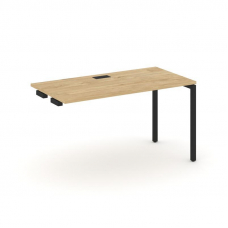 Style Project Стол-приставка к опор. элем. SN-4P.OPRS-004 Тиквуд Светлый/Металл Черный 1580*600*750