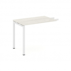 Style Project Брифинг-приставка SN-4P.BR-004 Дуб Наварра/Металл Белый 1180*600*750