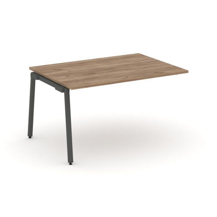 Style Project Проходной наб. элем. перег. стола SN-4A.NSPRG-003.3 Дуб Табак/Металл Антрацит 1380*980