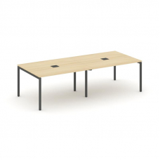 Style Project Стол переговорный SN-4P.SPRG-043 Акация Лорка/Металл Антрацит 2760*1180*750