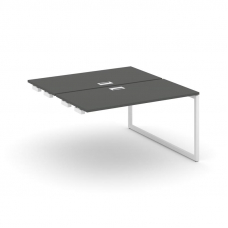 Style Project Стол-приставка к опор. элем. SN-4O.DPRS-014 Антрацит/Металл Белый 1580*1432*750