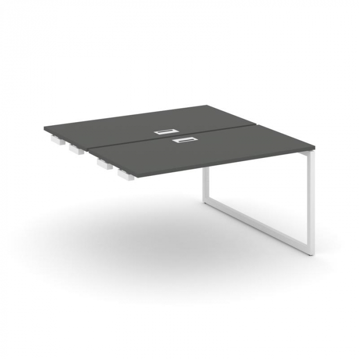 Style Project Стол-приставка к опор. элем. SN-4O.DPRS-012 Антрацит/Металл Белый 1180*1432*750