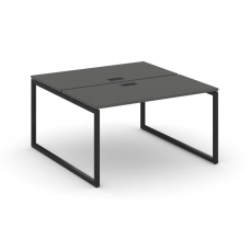 Style Project Рабочая станция 2-х сторон. SN-4O.DRS-023 Антрацит/Металл Черный 1380*1632*750