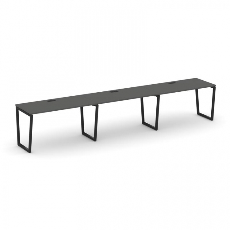 Style Project Рабочая станция 1 сторон. SN-4T2.ORS-033 Антрацит/Металл Черный/Заглушка Пластик Черны