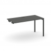 Style Project Стол-приставка к опор. элем. SN-4P.OPRS-021 Антрацит/Металл Антрацит 980*800*750
