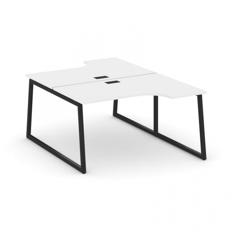 Style Project Рабочая станция эргоном. SN-4T1.DRPA-012 Белый/Металл Черный/Заглушка Пластик Черный 1