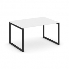 Style Project Стол переговорный SN-4O.SPRG-002.3 Белый/Металл Черный 1180*980*750