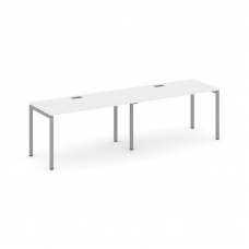 Style Project Рабочая станция 1 сторон. SN-4P.ORS-022 Белый/Металл Серый 2360*800*750