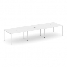 Style Project Стол переговорный SN-4P.SPRG-053 Белый/Металл Белый 4410*1180*750