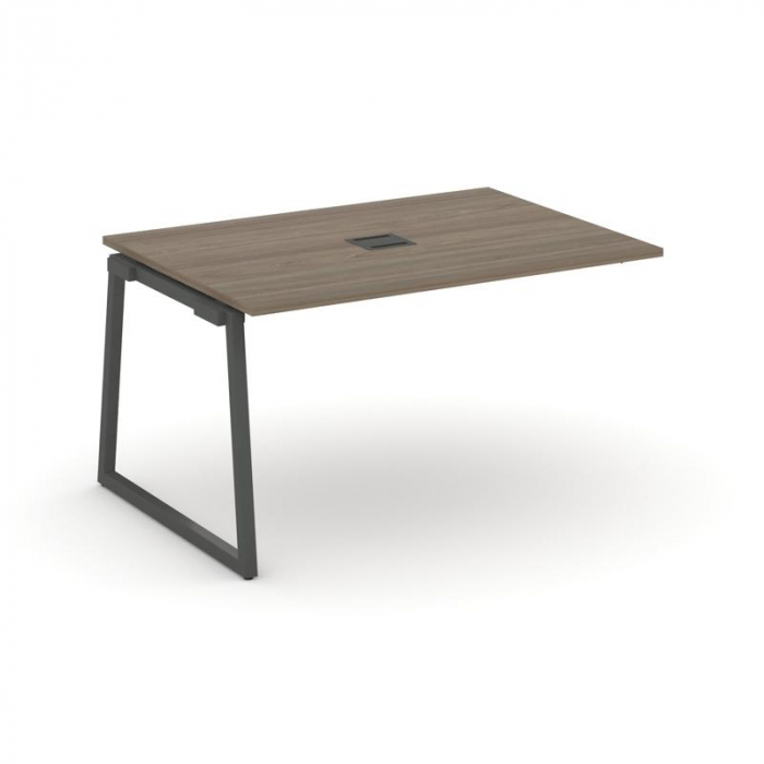Стайл Проджект Проходной наб. элем. перег. стола SN-4T1.NSPRG-001 Вяз Благородный/Металл Антрацит/За