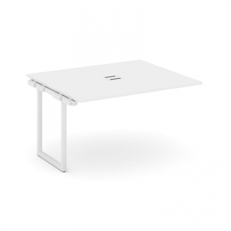 Style Project Проходной наб. элем. перег. стола SN-4O.NSPRG-033 Белый/Металл Белый 1380*1180*750