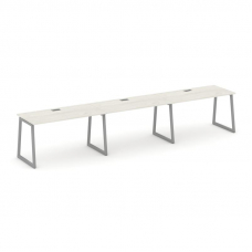 Style Project Рабочая станция 1 сторон. SN-4T1.ORS-032 Дуб Наварра/Металл Серый/Заглушка Пластик Сер