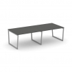 Style Project Стол переговорный SN-4T2.SPRG-042.3 Антрацит/Металл Серый 2360*1180*750