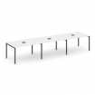 Style Project Стол переговорный SN-4P.SPRG-022 Белый/Металл Антрацит 3540*980*750
