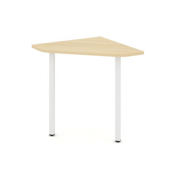 Style Project Угловой элемент стола SN-4.USP-001 Акация Лорка/Металл Белый 600*600*750