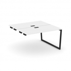 Style Project Стол-приставка к опор. элем. SN-4T2.DPRS-014 Белый/Металл Черный/Заглушка Пластик Черн