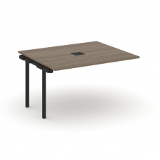 Style Project Проходной наб. элем. перег. стола SN-4P.NSPRG-033 Вяз Благородный/Металл Черный 1380*1