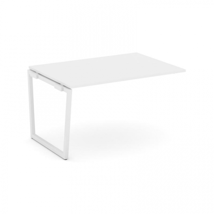 Style Project Проходной наб. элем. перег. стола SN-4T2.NSPRG-001.3 Белый/Металл Белый 980*980*750