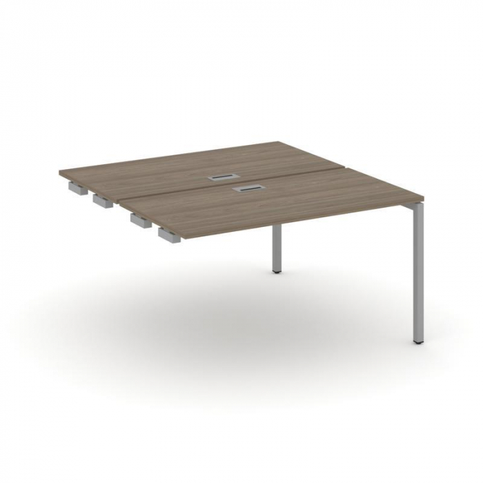 Style Project Стол-приставка к опор. элем. SN-4P.DPRS-003 Вяз Благородный/Металл Серый 1380*1232*750