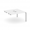 Style Project Стол-приставка к опор. элем. SN-4P.DPRS-013 Белый/Металл Серый 1380*1432*750