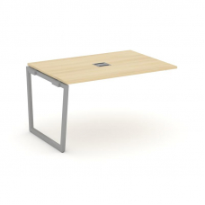 Style Project Проходной наб. элем. перег. стола SN-4T2.NSPRG-002 Акация Лорка/Металл Серый/Заглушка