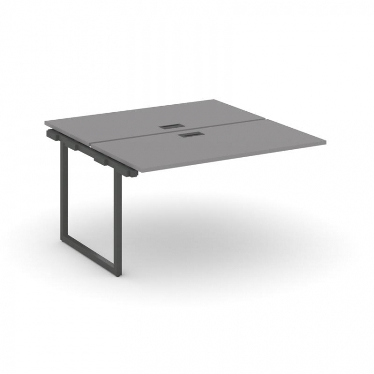 Стайл Проджект Проходной наборный элемент SN-4O.DNRS-024 Серый Пепел/Металл Антрацит 1580*1632*750