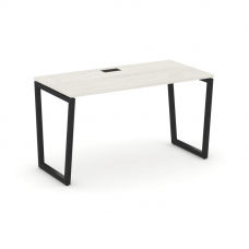 Style Project Стол письменный SN-4T2.SP-001 Дуб Наварра/Металл Черный/Заглушка Пластик Черный 980*60