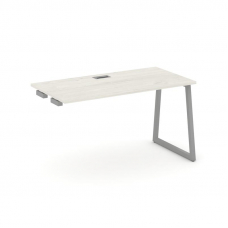 Style Project Стол-приставка к опор. элем. SN-4T1.OPRS-004 Дуб Наварра/Металл Серый/Заглушка Пластик