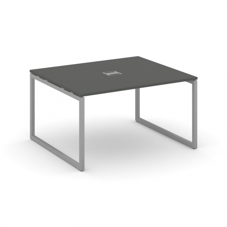 Стайл Проджект Стол переговорный SN-4O.SPRG-032 Антрацит/Металл Серый 1180*1180*750
