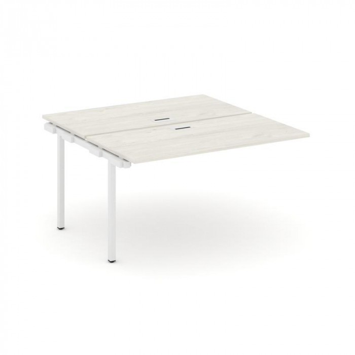 Style Project Проходной наб. элем. SN-4P.DNRS-024 Дуб Наварра/Металл Белый 1580*1632*750