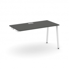 Style Project Стол-приставка к опор. элем. SN-4A.OPRS-024 Антрацит/Металл Белый 1580*800*750