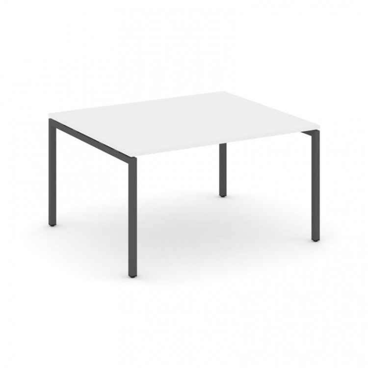 Style Project Стол переговорный SN-4P.SPRG-032.3 Белый/Металл Антрацит 1180*1180*750