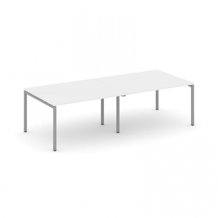 Style Project Стол переговорный SN-4P.SPRG-043.3 Белый/Металл Серый 2760*1180*750
