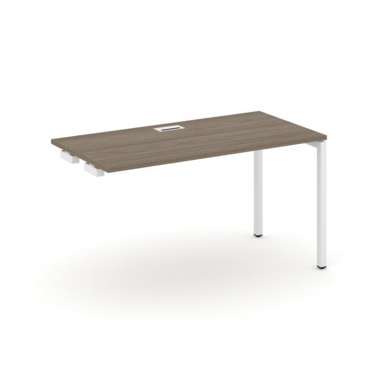 Style Project Стол-приставка к опор. элем. SN-4P.OPRS-022 Вяз Благородный/Металл Белый 1180*800*750