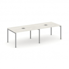 Style Project Стол переговорный SN-4P.SPRG-014 Дуб Наварра/Металл Серый 3160*980*750