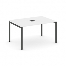 Style Project Стол переговорный SN-4P.SPRG-002 Белый/Металл Антрацит 1180*980*750