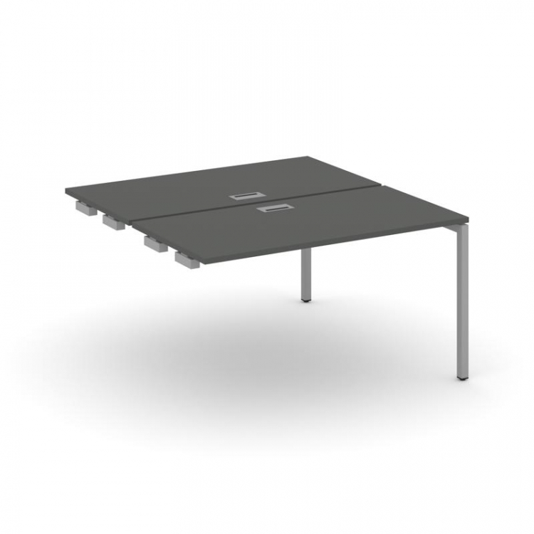 Style Project Стол-приставка к опор. элем. SN-4P.DPRS-002 Антрацит/Металл Серый 1180*1232*750